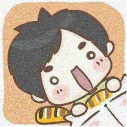 观众头像：像素风格青色方块标识